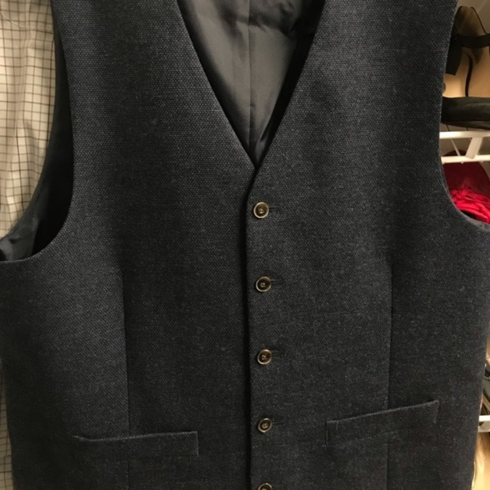 Jos. A Bank 1905 Wool Vest Size Medium